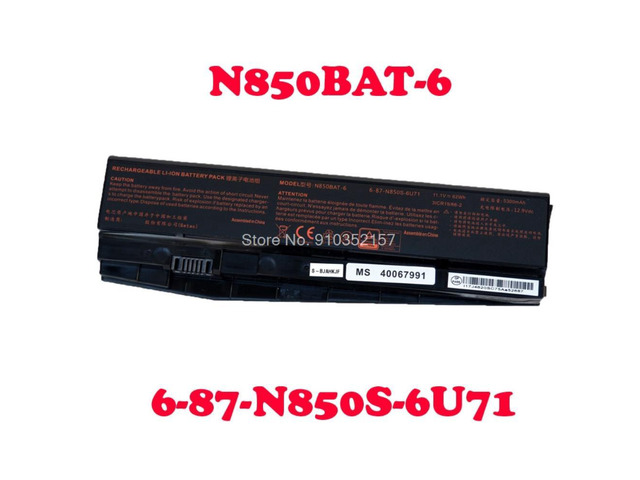 6-87-N850S-6U71 For CLEVO N850 N850BAT-6 N850HJ N850HC N850HN N855HC N870HJ1 N855EJ1 N857EJ1 N870HL N871HL N855HL N857HL