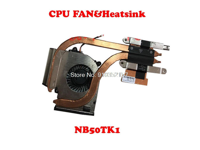 Laptop CPU FAN & Heatsink For CLEVO NB50TK NB50TK1 6-31-NB502-K21 6-31-NB502-K22
