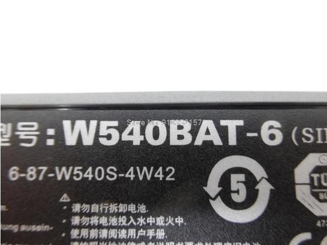 6-87-W540S-4W41 4W42 For CLEVO W55EU W54EU W540 W540EU W550 W550EU W155U W540BAT-6 6-87-W540S-427 6-87-W540S-4U43A