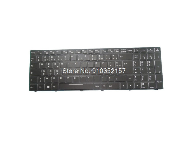 FR Backlit Keyboard For CLEVO N850EK1 N855EK1 N857EK1 N860EK1 N850HK1 N850EJ1 N855EJ1 N857EJ1 N850HP6 N870EP6 N871EP6 French