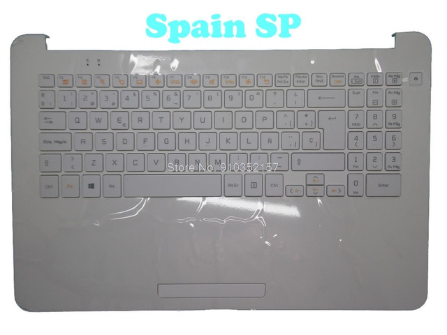 PalmRest & SP Keyboard For LG 15U340 15U340-E 15U340-L 15UD340 15UD340-E 15UD340-L Spanish SP SN5820W SG-59020-2EA AEW73429825