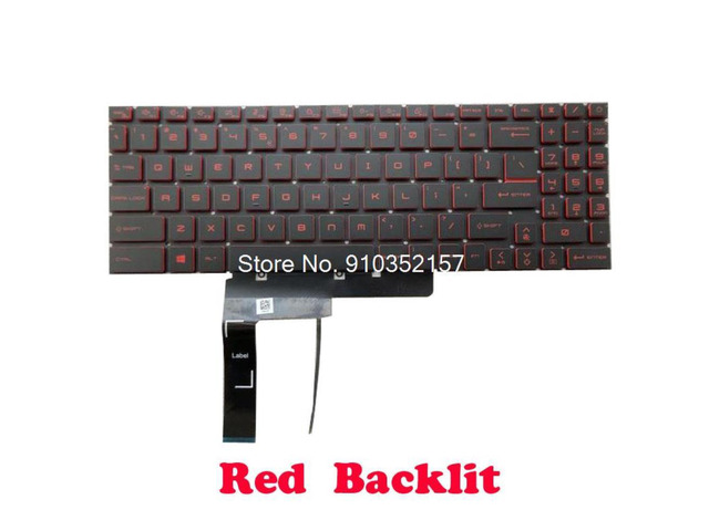 Backlit Keyboard For MSI Katana GF66 11SC 11UC 11UD 11UE 11UG GF66 12U 11UC 11UD 11UE 11UG 12UGS English US