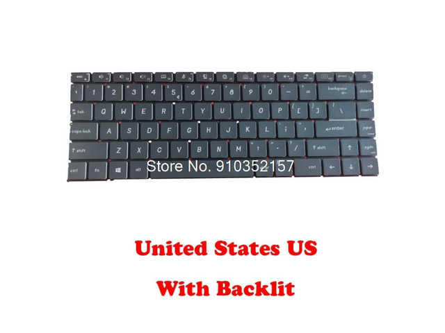 Backlit Keyboard For MSI Prestige 14 P14 MS-14C1 14C2 Prestige 14 A10SC A10RB A10RAS A10RBS English US