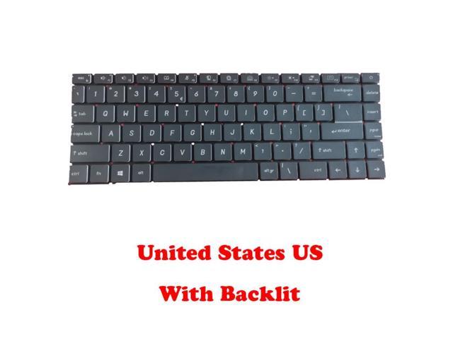 Laptop 16S3 Keyboard For MSI Modern 15 A10M A10RAS A10RBS Prestige 15 10th A10SC P15 MS-16S3 English US NO Frame & Backlit