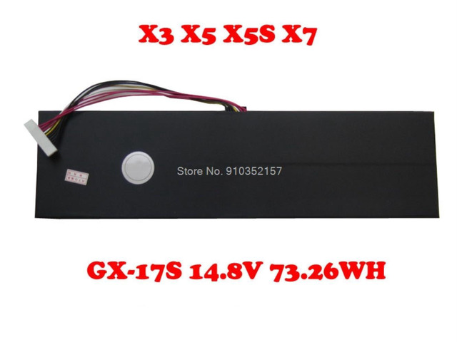 Laptop For Gigabyte X3 X5 X5S X7 GX-17S 14.8V 73.26WH