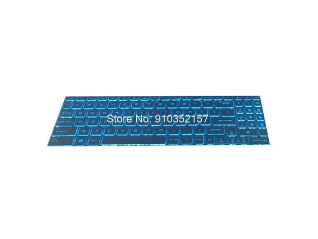 Blue Backlit Keyboard For MSI Crosshair 17 Crosshair 17 A11UCK A11UDK Crosshair 17 A11UEK MS-17L1 MS-17L2 English US No Frame