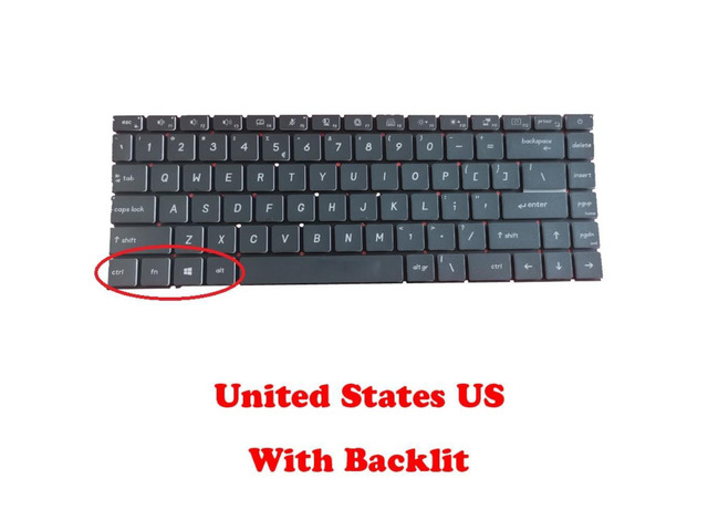 Laptop US Backlit Keyboard For MSI Prestige 15 10th P15 Prestige 15 A10SC MS-16S3 Modern 15 10th 15 A10RAS A10RBS English US