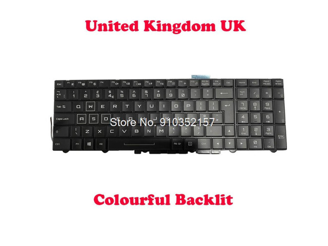 UK Japanese Backlit Keyboard For CLEVO P870 P870KM P870KM1 P870KM1-G P870KM-G P870TM P870TM-G P870TM1-G P870DM P870DM2/DM23