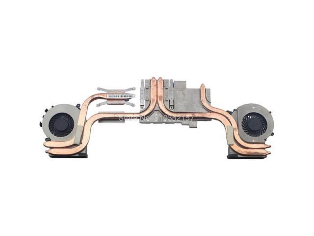 Laptop Heatsink & Fan For MSI GE72 GE72MVR GP72MVR GL72 GTX1070 MS-179C MS-1792 1794 PAAD06015SL N317 N318 E322500161A E322500053A