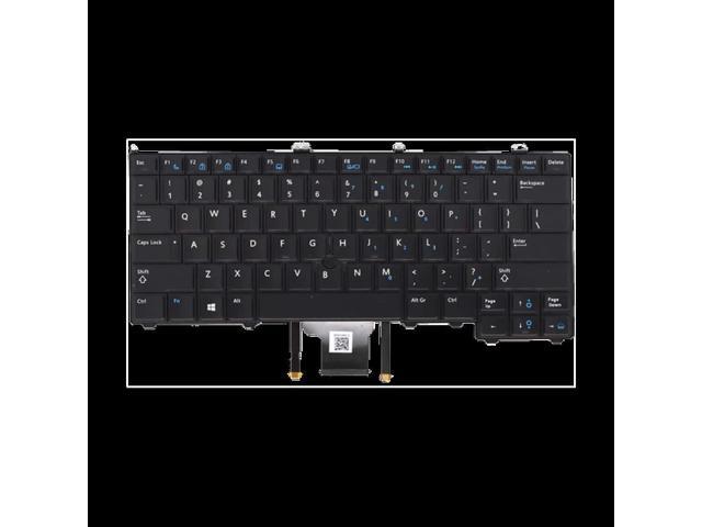 US for Dell Keyboard Positivo Notebook Dns Clevo Intelbras 12 7000 E7440 E7420 E7240 E7420D Backlit Pointer