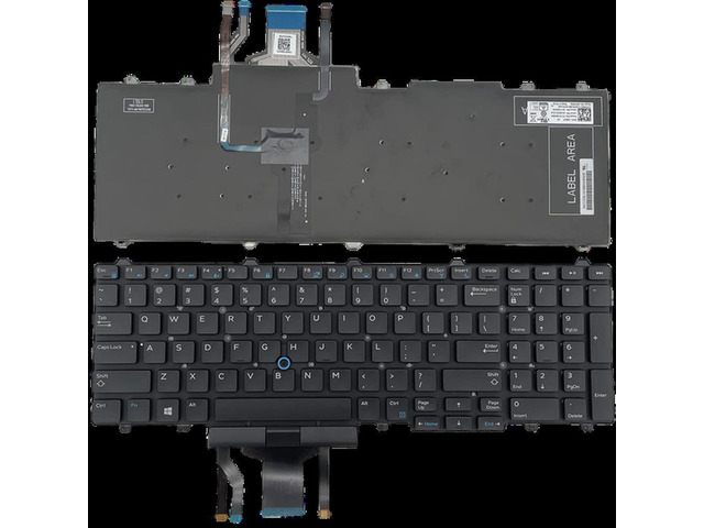 2021 Year for Dell Notebook Backlit Keyboards Dns Clevo Intelbras E5550 E5570 Precision 3510 7510 7710 7720 7520 3520 P53F