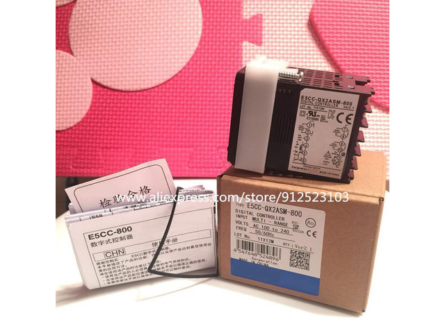 Omron E5CC-QX2ASM-800 Temperature Controller Genuine Replace E5CZ-Q2MT Sensor