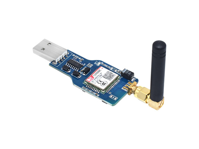 USB to GSM Module Quad-band GSM GPRS SIM800C SIM800 Module For Wireless Bluetooth Module SMS Messaging With Antenna