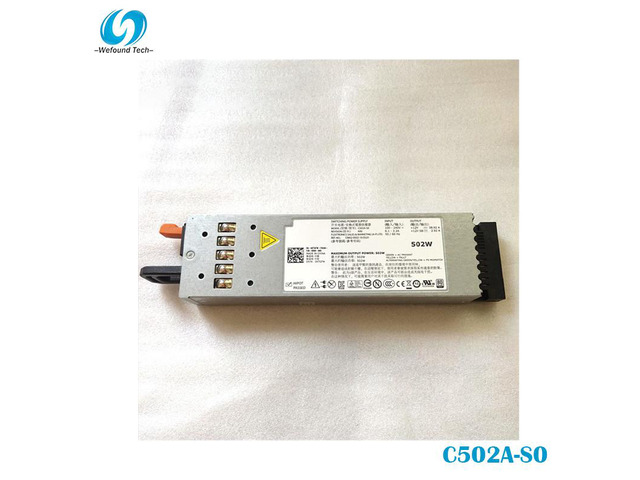 For Dell R610 C502A-S0 MU791 XTGFW C472K 502W Power Supply Fully Tested Fast Ship