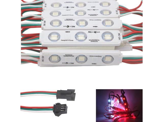 20pcs 1.5W/Chip DC 12V WS2811 RGB LED Pixel Light Module IP68 waterproof LED Lighting Full Color christmas Light