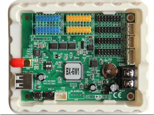 BX-6W1(Replace BX-5A1 & WIFI) wireless indoor semi-outdoor and outdoor led moving sign led scrolling sign controller