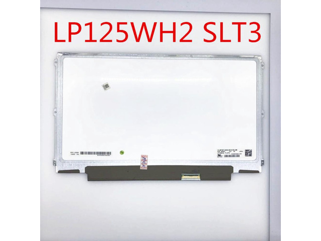 LP125WH2 SLT1 SLT3 LP125WH2-SLT1 (SL)(T1) Laptop LCD LED Screen Panel IPS LVDS 40pin 1366*768 Display matrix