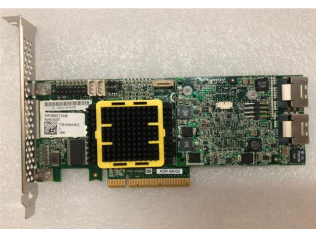 RAID 5805 P/N: 2268500-R ASR-5805Q 8-Port 3Gb/s PCIe Controller SAS Card