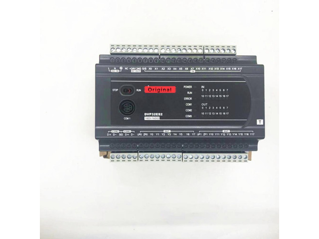 Boxed DELTA DVP32ES200T ES2 Series Programmable controller 100-240VAC 16DI 16DO PLC
