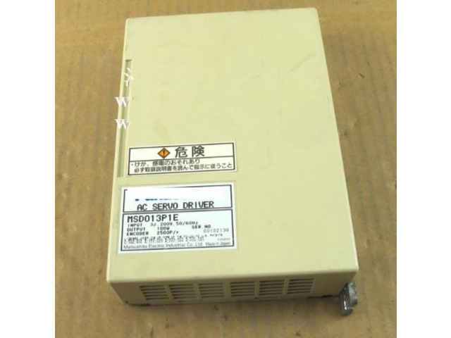 AC SERVO PILOTE MSD3A3P1E UTILISE et TESTE TRAVAIL
