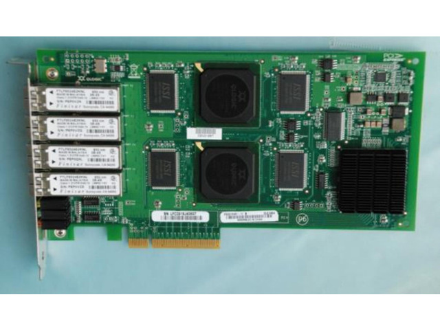 QLogic QLE2464-CK QLE2464 4 Port 4Gbps Quad SFP+ FC SR-Optic PciE Controller Fibre Channel Adapters HBA Card