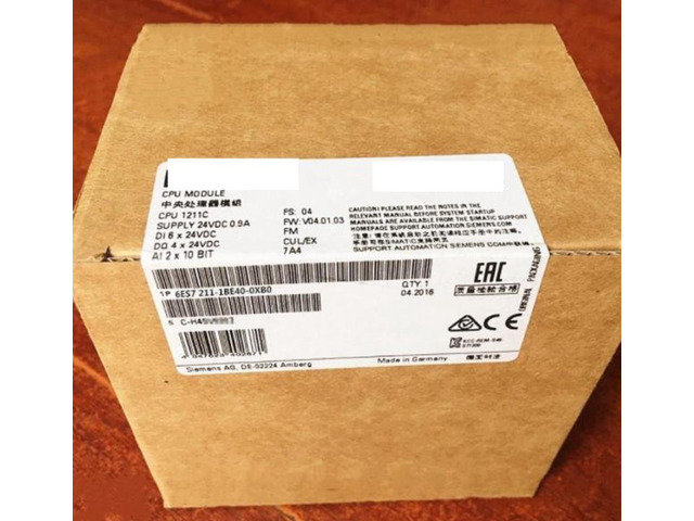 In box 6ES7211-1BE40-0XB0