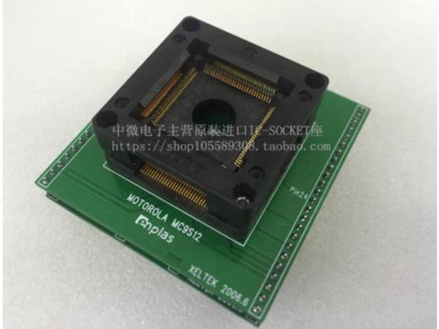TA037 IC Test Socket Adapter Working For SUPERPRO Series Programmer TA037-084/TQFP112/QFP112 pin