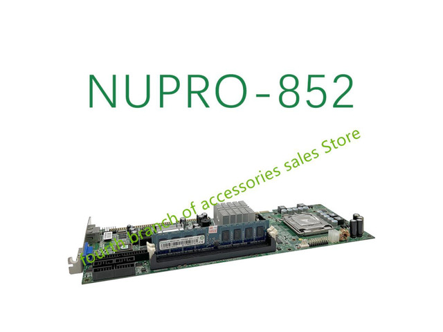 NUPRO-852 IPC Motherboard NUPRO-852LV tested