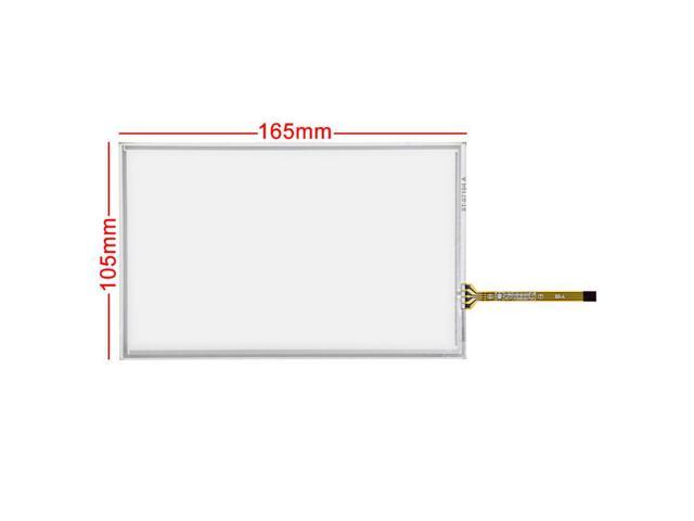 for 7 Inch 165*105mm 4-wire Thickness 2mm Glass Monitor SA-7A SA-7B SK-070AE SK-070BE AMT9545 Touch Screen Resistance