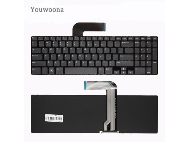 Laptop Keyboard For DELL 15R M501Z M511R N5110 M5110 P17F
