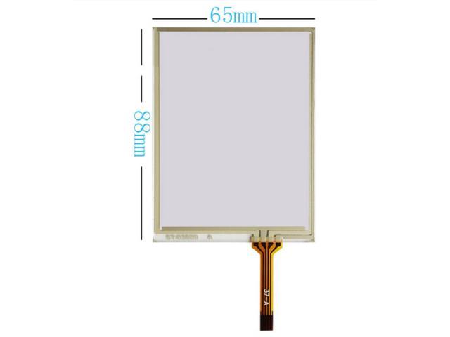 For 3.5inch Symbol PPT8846 88*65 Resistive Touch Screen 4-Wire Plug-in Type Replacement Digitizer Glass Monitor