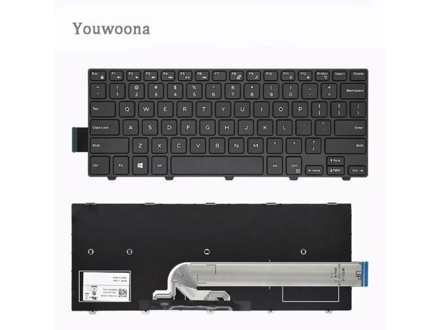 Laptop Keyboard For Inspiron 14 5458 3441 3442 5447 3458 3451 5455 3459