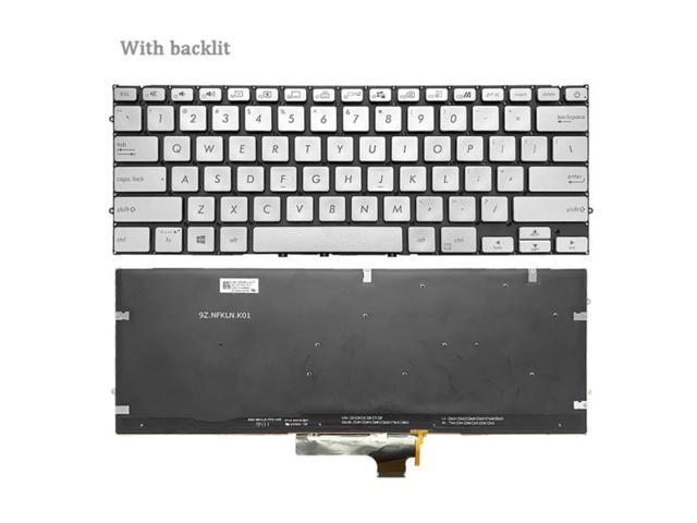 Laptop Keyboard For ASUS UX431 X431 V431 K431 S431 X431FAC U4500F With backlit