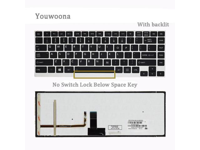 Laptop Keyboard For Toshiba Satellite U800 U840 U900 U920 U940W Z830 Z835 With backlit