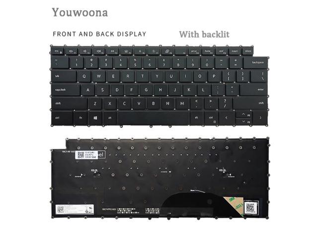 Laptop Keyboard For Dell XPS15 9500 9700 Precision 5550 5750 XPS17 9700 With Backlit