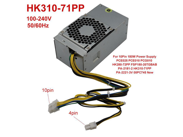 TFX 210W Server PSU For 54Y8941 M710S M700 M800 M900 P310 210 Watt Power Supply