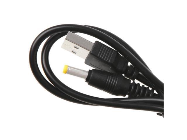 B2RD USB Male To 4.0x1.7mm 5V DC Barrel Jack Power Supply Cable Connector Charge Cord