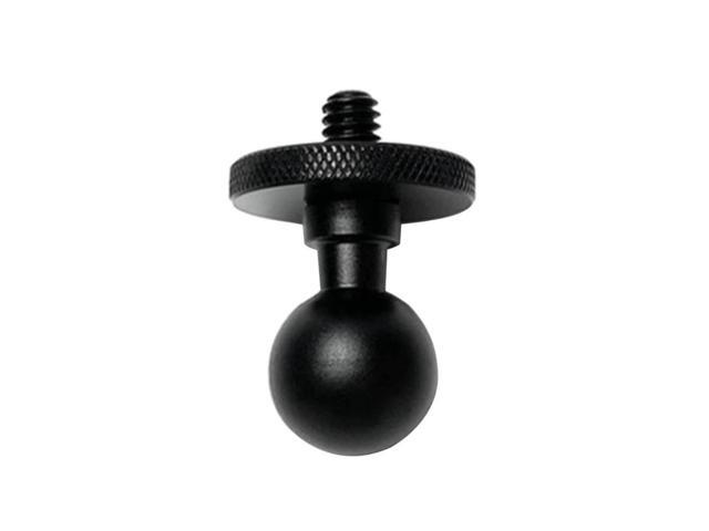 17mm Ball for Head Converter 1/4 Screw for Head for Car Monitor Pad GPS Cellphone Ball Mount Base for Go Pro Camera Bracket