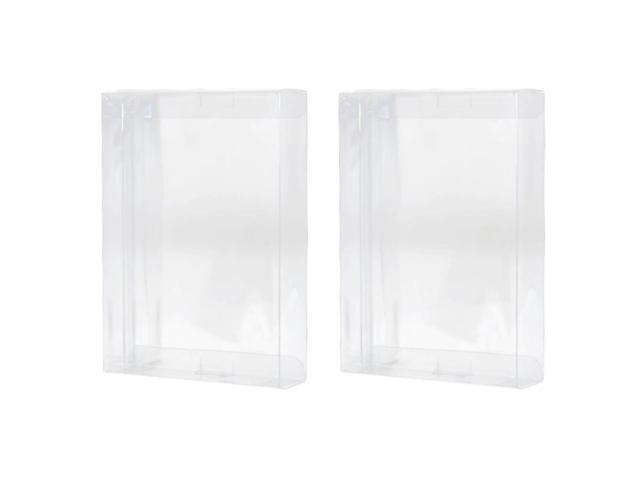 Clear Box Sleeve CIB Protector for SNES/N64 Games Cartridge Box