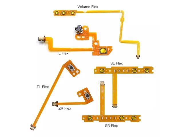 6Pcs Game Controller Conductive Film Flex Cable Repair Tool for Switch Joy Con