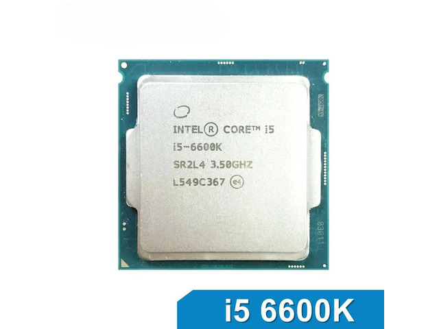 i5 6600K 3.5GHz Quad- LGA 1151 SR2L4