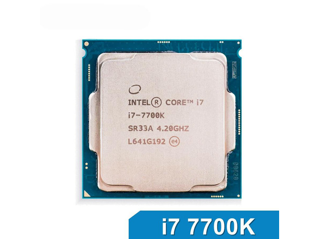 i7 7700K 4.2GHz Quad- 8-Thread 8M 91W LGA 1151