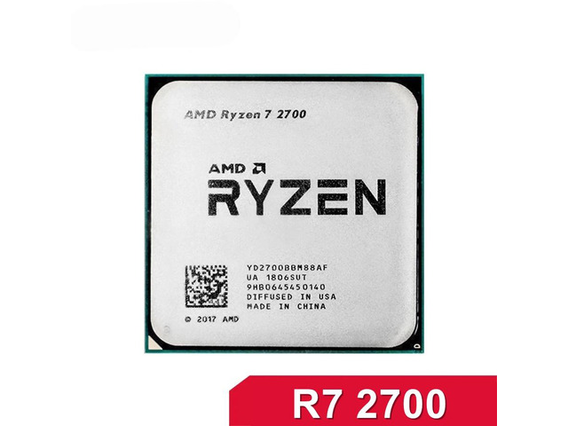 R7 2700 3.2GHz 8- 16-Thread 16M 65W AM4
