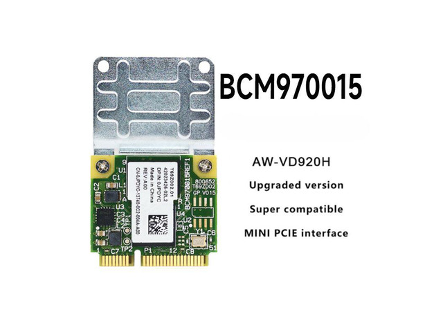 for BCM970015 70015 Crystal HD Video Decoder Mini PCI-E Adapter 1080p AW-VD920H