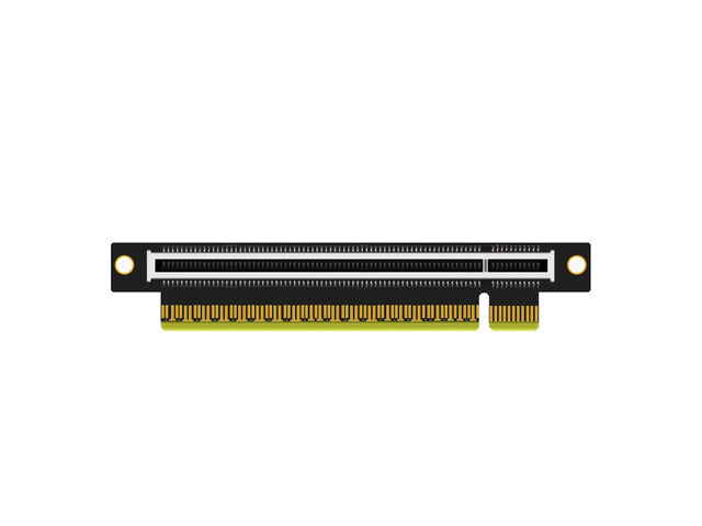 PCIe 5.0 X16 Riser Adapter, Low-Profile for 1U/2U Server