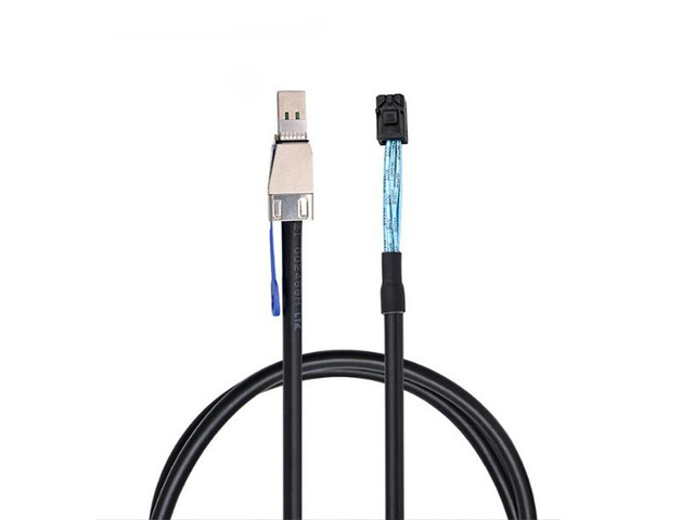 1.0M 12G External Mini SAS HD SFF-8643 to SFF-8644 Cable adapter