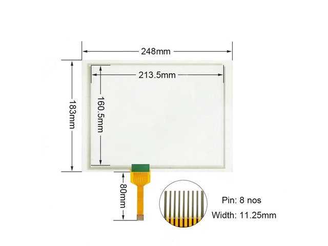 SS-05 GT/GUNZE USP 4484038 SS-05,Touch Glass Panel Protective Screen