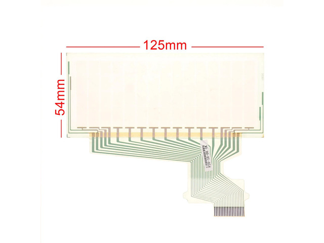 F930GOT-BWD-C F930GOT-BWD-E F930GOT-BWD-T,Touch Screen Glass Panel 125*54MM
