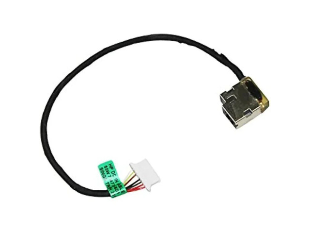 Laptop DC Power Jack with Cable Socket Plug Port Replacement for HP TPN-C139 15S