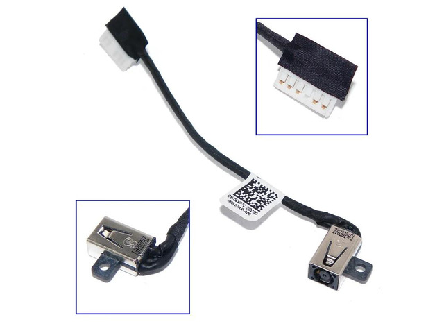 Replacement Laptop DC Power Jack Port Cable Harnes for Inspiron 3405 3501 3505 5593 04VP7C DC301015Q00